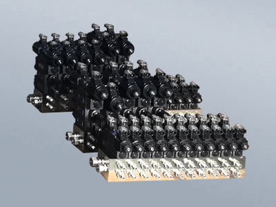 清洗机去毛刺用液压阀组-YUKEN油研阀组