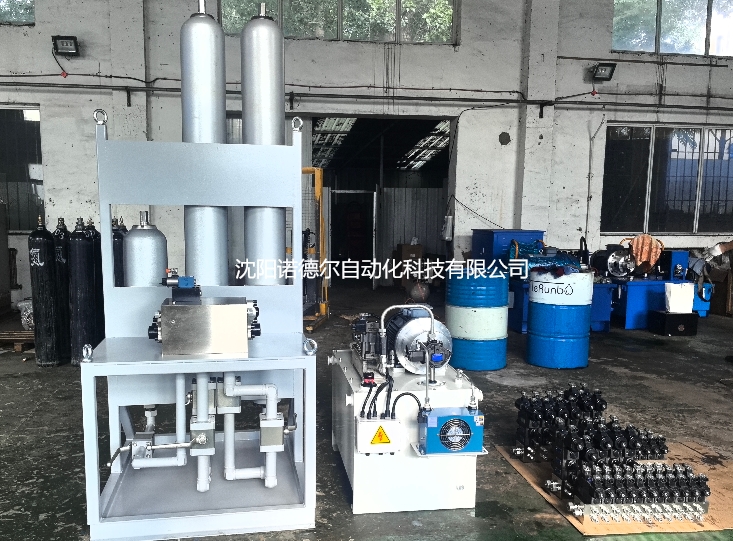 汽车行业试验机：辅机清洗机液压系统